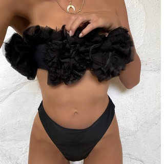 Bikini Phối Lưới Thiết Kế Quyến Rũ Cho Nữ