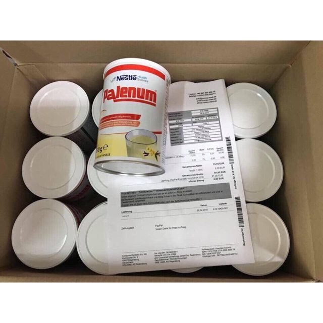 Sữa PALENUM - Thụy sĩ -   sữa dành cho người ung thư