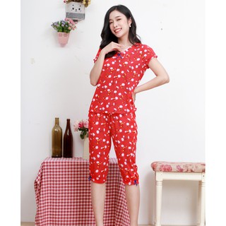 Bộ lanh mặc nhà Sunfly siêu mát SE3099