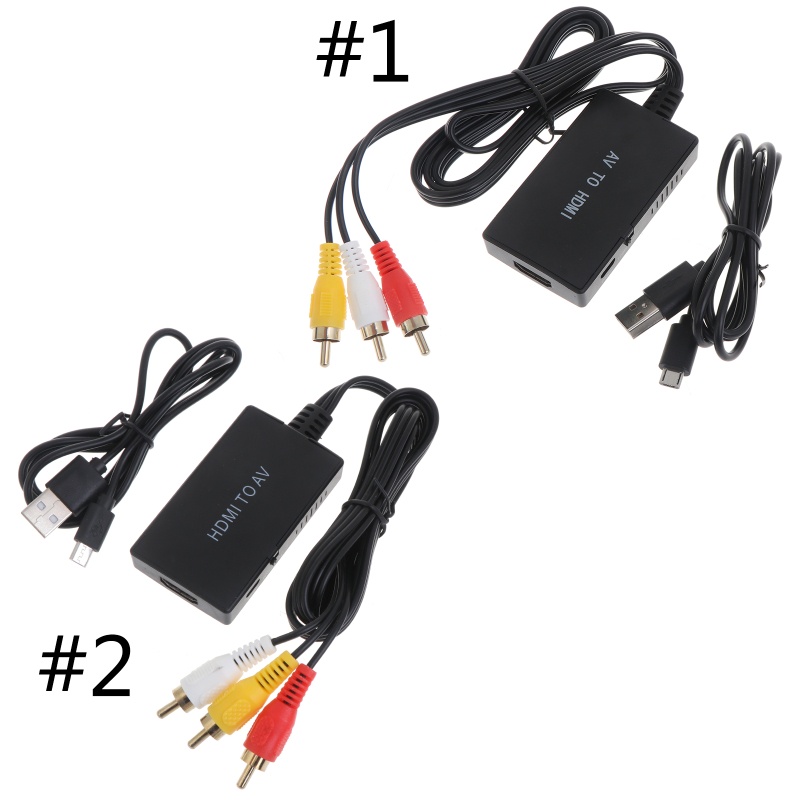 Đầu Chuyển Đổi bonj 1080P PAL NTSC forXbox Cho PS3 Blue-Ray DVD AV Sang HDMI-compati