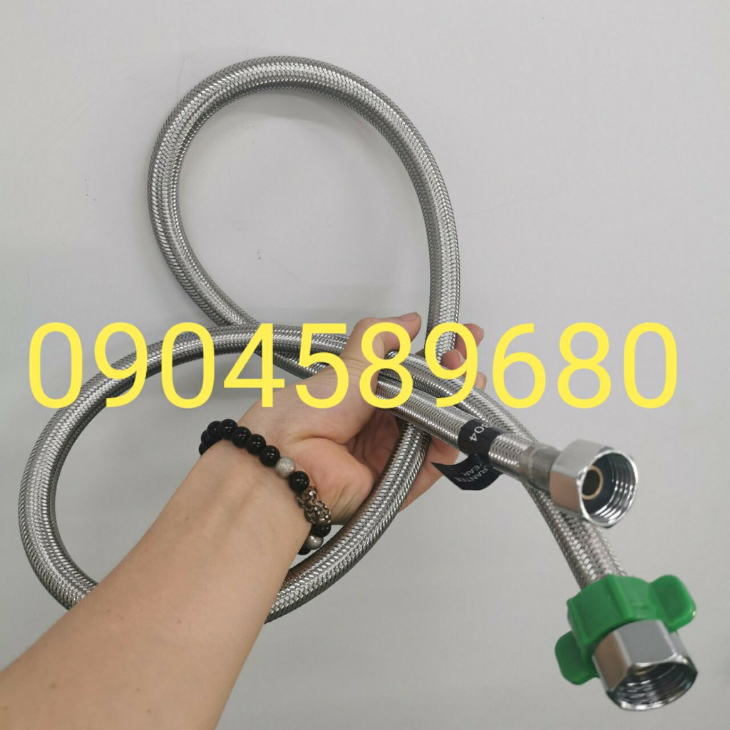 Dây cấp nước mềm inox 304 Foxis 20 cm, có thể cắt theo yêu cầu khách hàng 30cm , 70cm, 80c, 1m, 2m ,3m ....