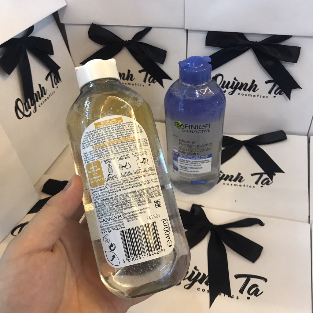 Nước Tẩy Trang Garnier 💥Freeship💥  Tẩy Trang Không Cồn - Sạch Sâu - An Toàn Cho Da 400ml  SP34 | BigBuy360 - bigbuy360.vn