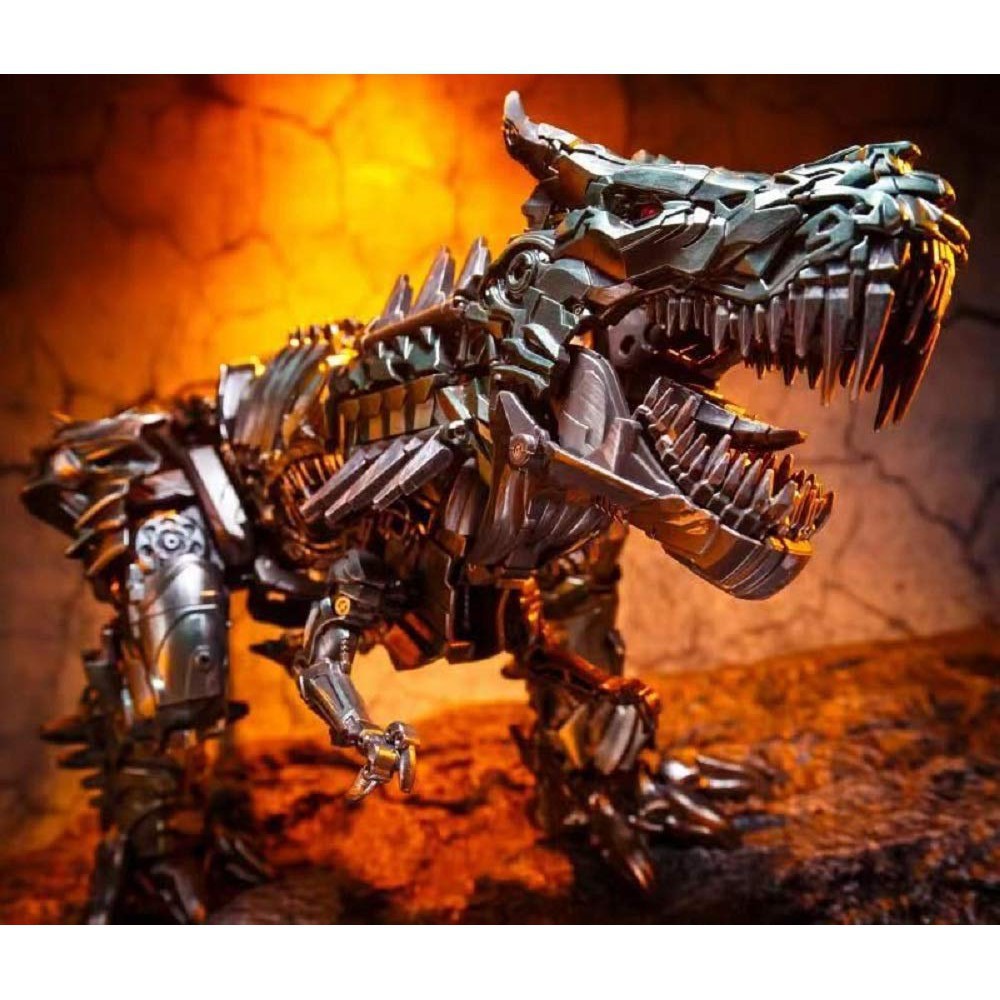 Mô hình Grimlock LS-05 BMB Transformers 38cm Grimlock LS05 Black Mamba Khủng long Transformer Ls 05