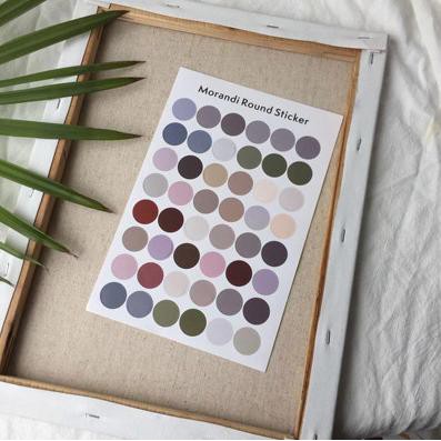 Sticker vintage trang trí decal dán tròn , phụ kiện chụp ảnh | BigBuy360 - bigbuy360.vn
