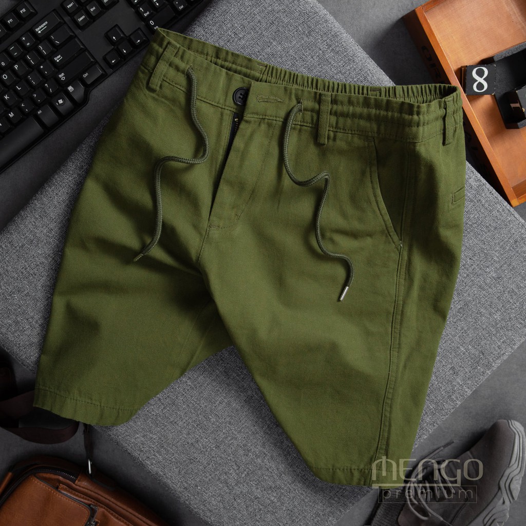 Quần đùi nam, Quần Đũi Nam linen MENGO Trắng [Mua 2 giảm 10%] - Q12 | BigBuy360 - bigbuy360.vn