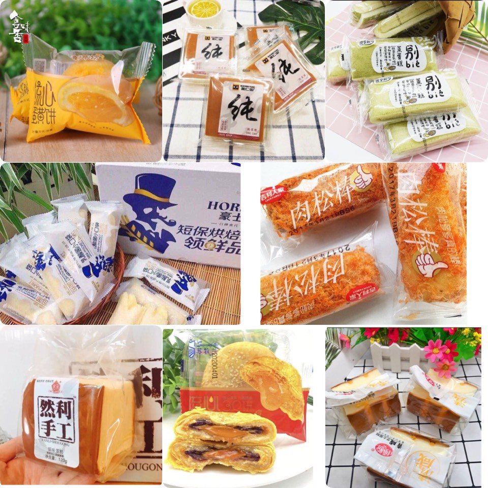 [Lẻ] Các loại bánh bông lan/ bánh tươi cao cấp nhiều vị siêu ngon (Ngày trên bao bì là NSX) | BigBuy360 - bigbuy360.vn