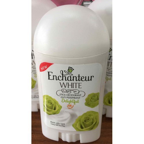 Lăn Sáp Khử Mùi Enchanteur Trắng Da 24h Delightful 40g