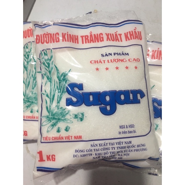 Đường Kính Trắng, Đỏ Xuất Khẩu