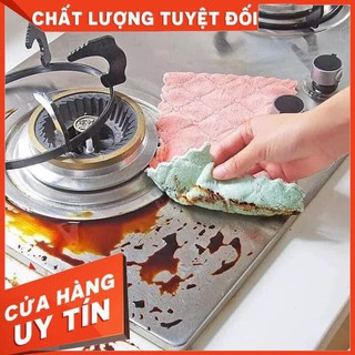Khăn lau 2 màu đa năng siêu thấm nước