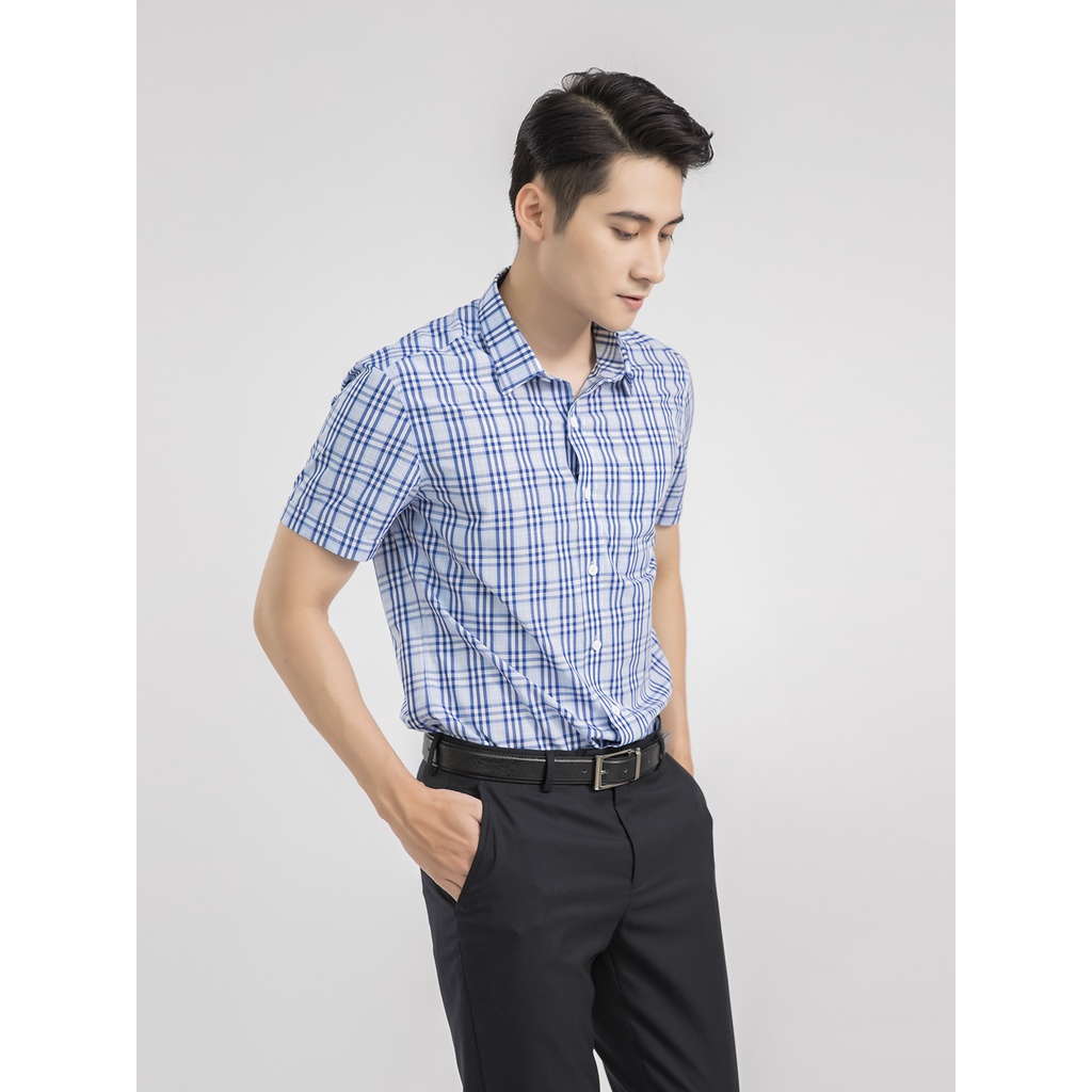 ÁO SƠ MI NAM NGẮN TAY ARISTINO ASS185S1