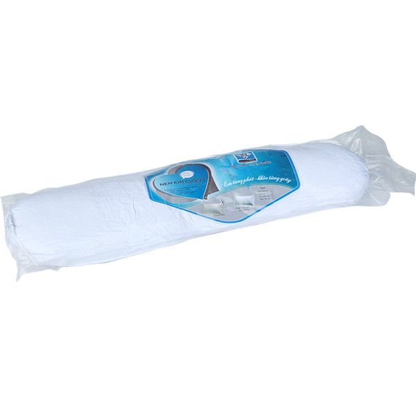 Ruột Gối Ôm Kim Cương 35x100cm - Có Khóa Kéo - Ruột Gối Ôm Bông Gòn Ép Hơi