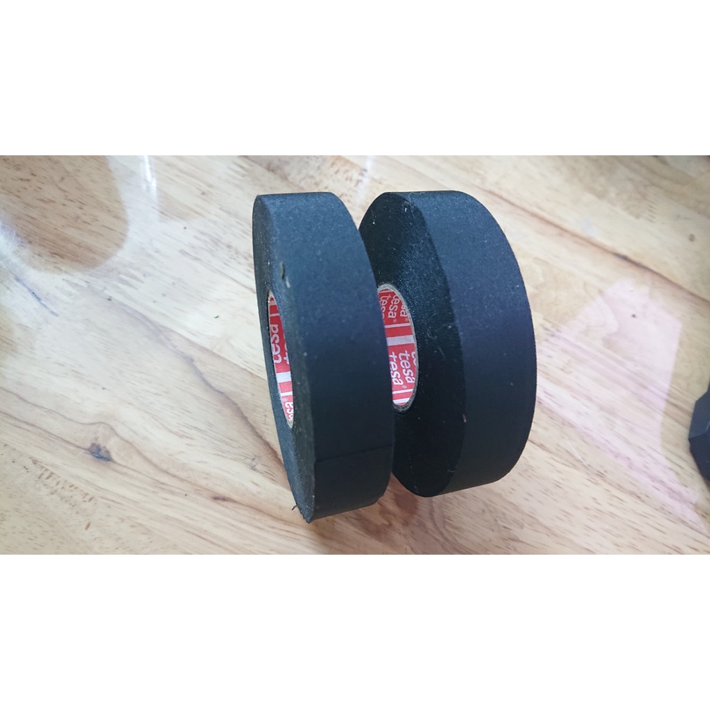 Băng keo vải, băng dính vải cách điện chịu nhiệt Tesa 51036 made in Germany băng keo vải PET chống mài mòn cao