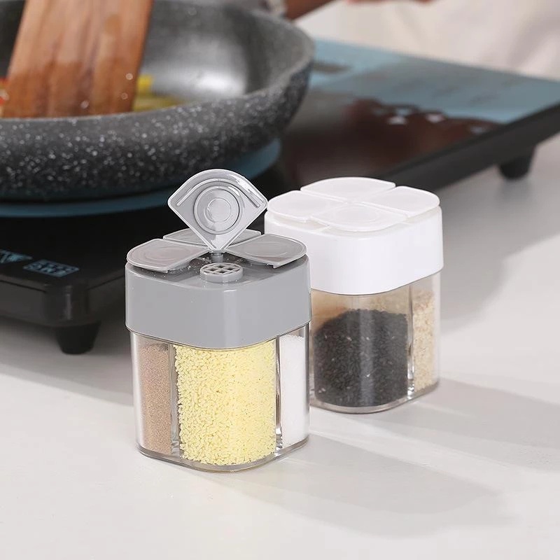 Hộp Đựng Gia Vị 4 Trong 1 Tiện Dụng Cho Nhà Bếp
