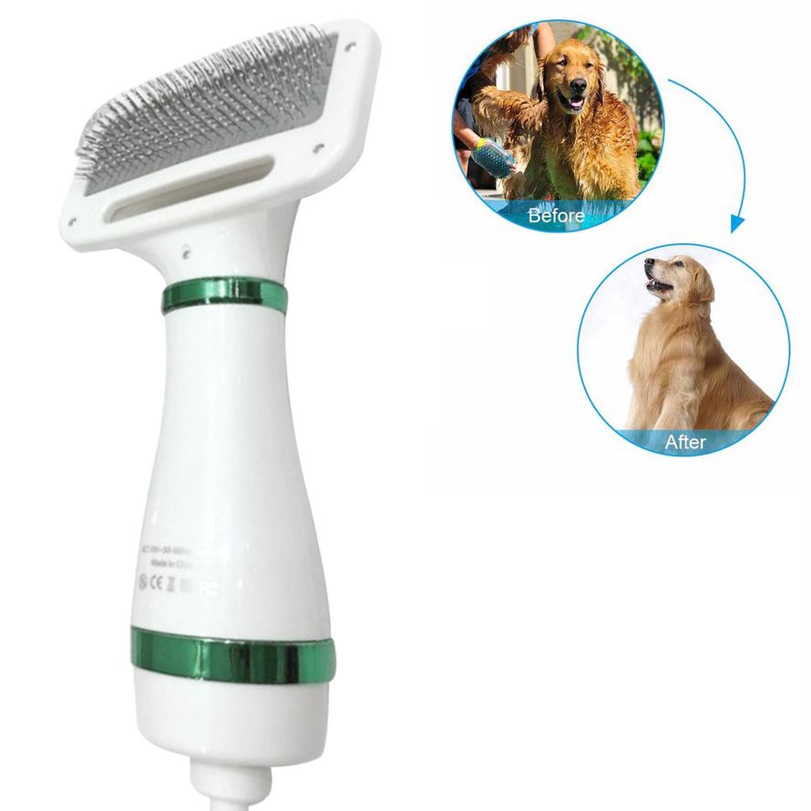 Máy Sấy Tóc Cho Thú Cưng Máy Sấy Tóc 2 Trong 1 Cho Chó Nhà Cho Thú Cưng Chải Lông Mèo Lược