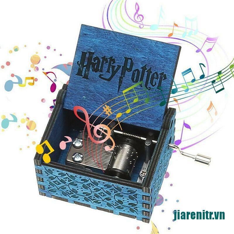 Hộp Nhạc Gỗ Chủ Đề Phim Harry Potter