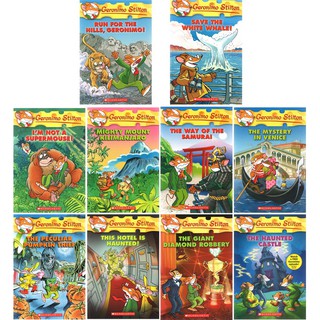 Bộ nhập - Geronimo Stilton 10 quyển (Từ tập 41-50)