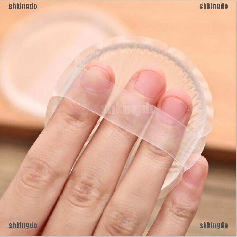 THINH Face Makeup Wet And Dry Makeup Sponge Cushion Powder Puff Dual-Use Silicone Puff