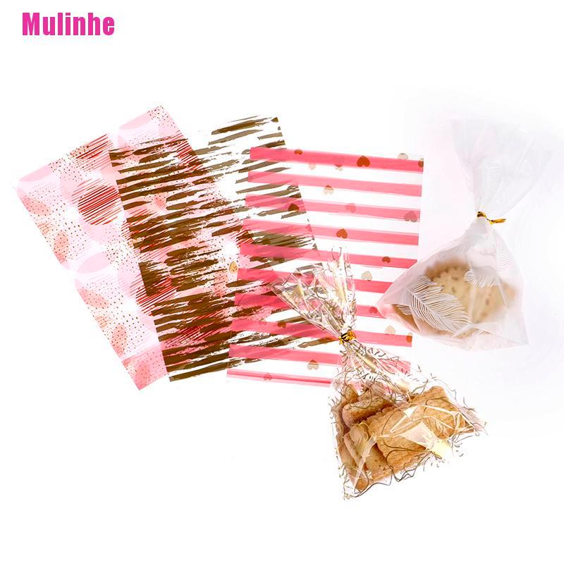 Bộ 50 túi nhựa đựng bánh kẹo độc đáo sáng tạo