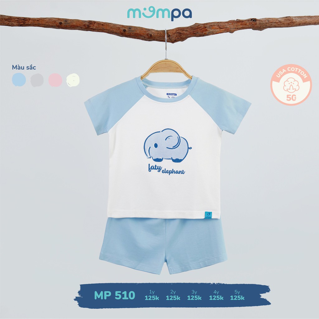 Mompa Bộ cài vai cho bé 125k