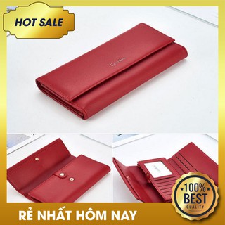 HÀNG HIỆU [FREESHIP 50K TOÀN QUỐC] Bóp ví Nữ - Ví nam thời trang siêu xịn phong cách trẻ sành điệu gu nữ tính cK-7936559