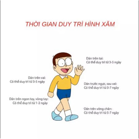Hình xăm dán Tatto bươm bướm xinh C15