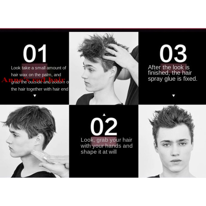 [Hàng mới về] Sáp vuốt tóc tạo kiểu tự nhiên dưỡng ẩm