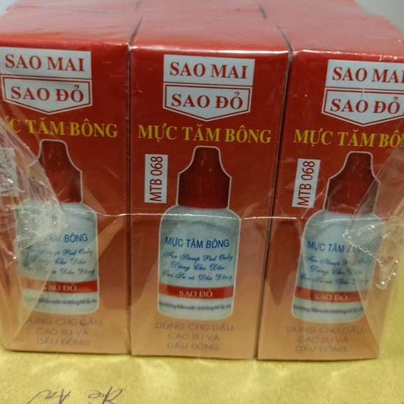 Mực dùng cho Tampon MTB068 Sao Đỏ