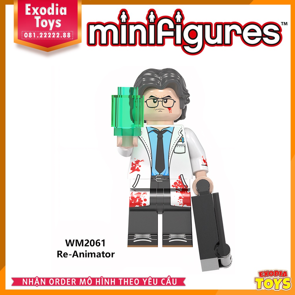 Xếp hình Minifigure Nhân vật trong các phim kinh dị - Đồ Chơi Lắp Ghép Sáng Tạo - WM6102