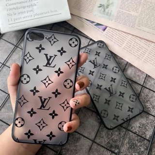 Ốp lv chất viền đen nhám đủ số 6g/7g/6pl/7pl/x/xsmax/promax/11 khách lấy sll báo em ạ khách lẻ đặt báo đời máy ở ghi chú