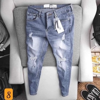 Quần Jean nam cao cấp , chất liệu jean co giản, mềm mại from chuẩn đẹp TM68 MS8