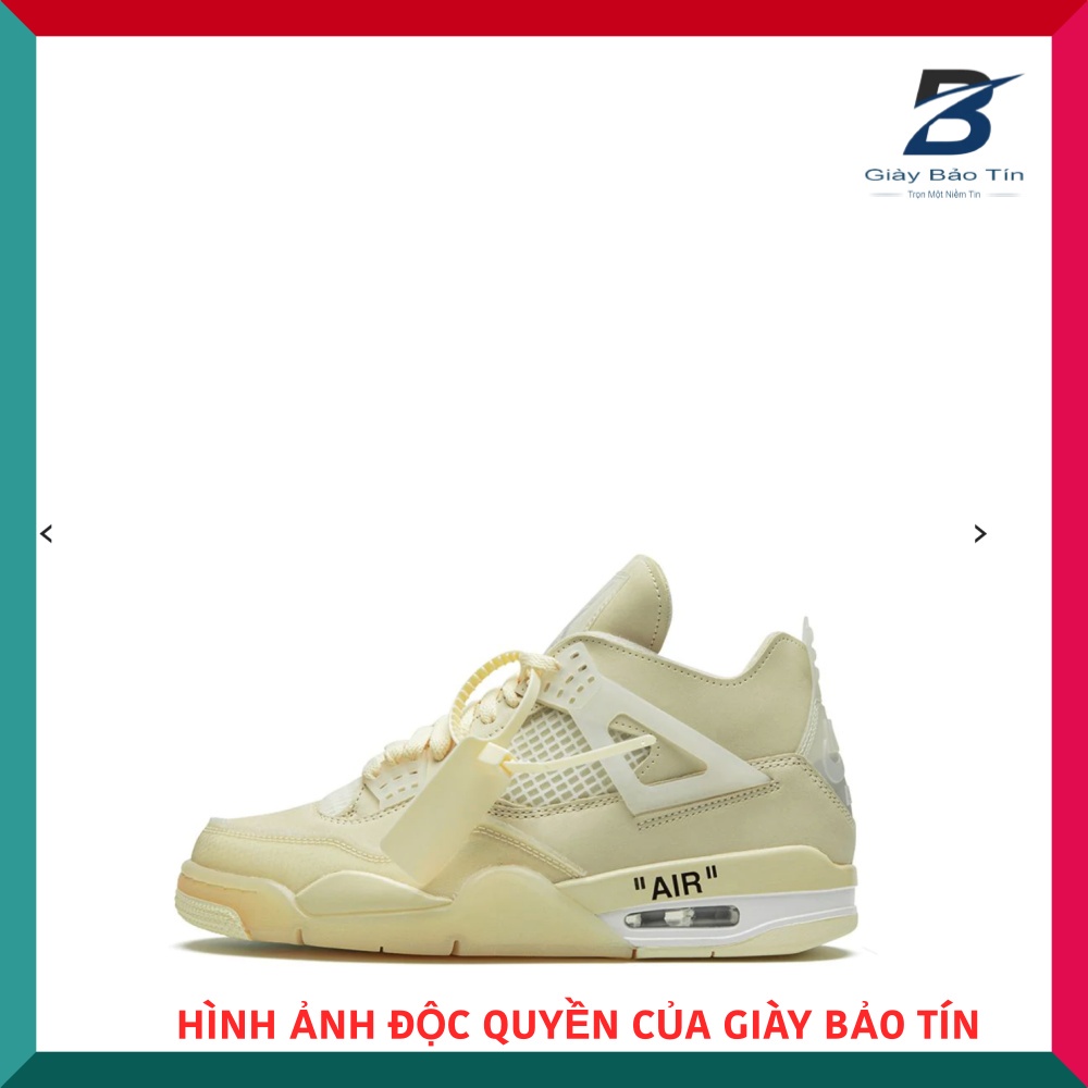 Giày thể thao Nike Jordan 4 JBT 340 Giày Unisex nam nữ thời trang 2 màu nổi trội mẫu mới nhất, giày Hot Trending