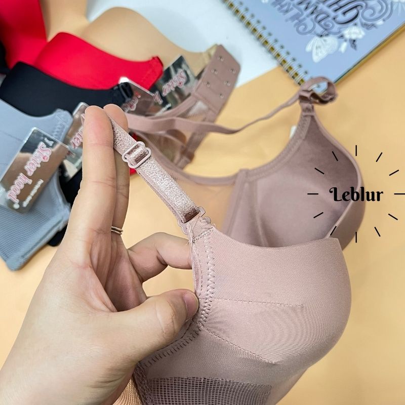 Áo ngực không gọng,độn mút,dành cho ngực nhỏ, áo lót Thái Lan sisterhood 7133, leblur