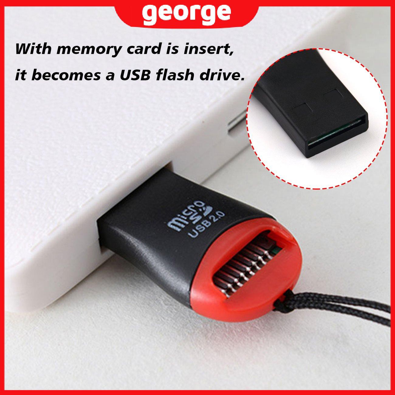 Usb 2.0 Mini T-flash Tf M2 M 2 Thẻ Nhớ 2gb 4gb 8gb 16gb