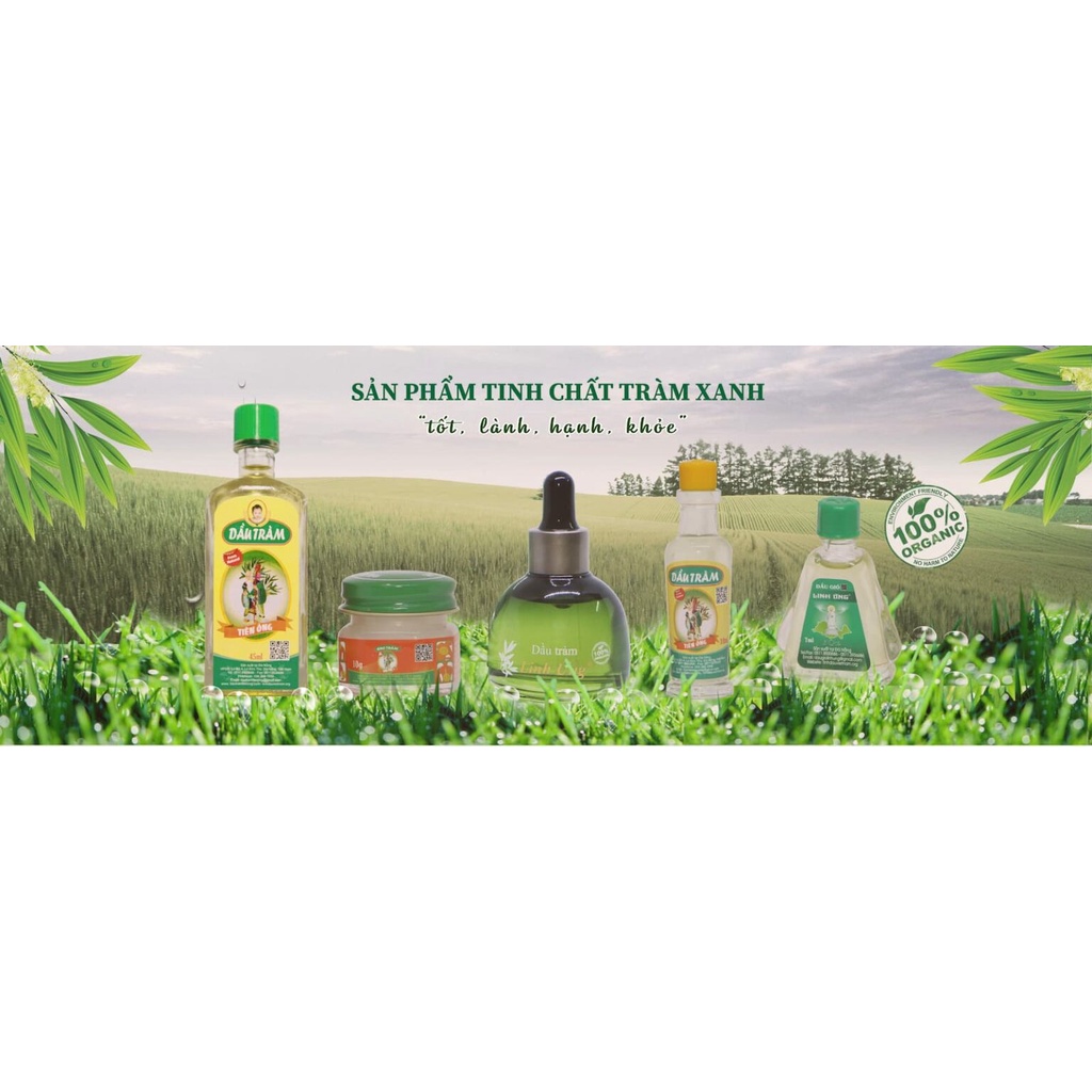 Bộ 3 chai Tinh dầu tràm Linh Ứng 30ml cao cấp