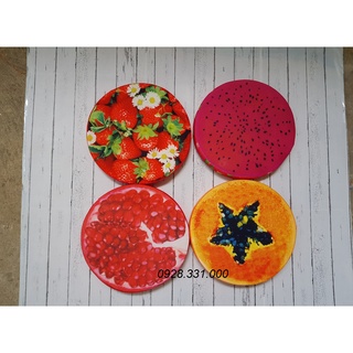 Nệm ngồi trái cây, đệm ngồi hoạt hình 40x40x5cm