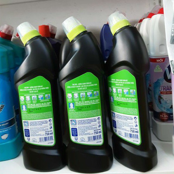 Nước tẩy bồn cầu Vim zero hương chanh 750ml