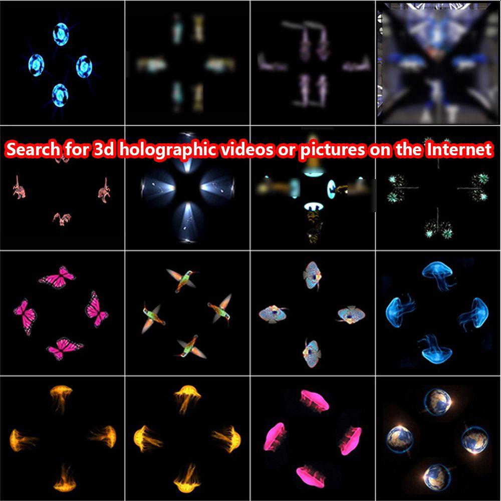 Đồ Chơi Giáo Dục 360 Độ Vui Nhộn Cho Các Bé° Máy Chiếu Hologram Thủ Công Thí Nghiệm Khoa Học Tương Thích Điện Thoại Di Động Cho Học Sinh