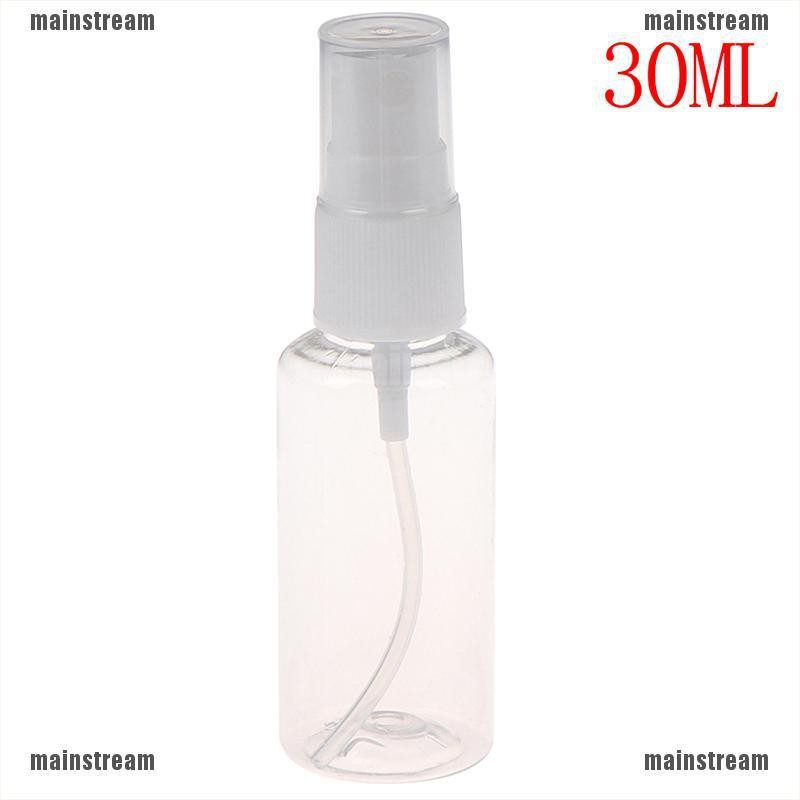 Bình Xịt Mỹ Phẩm Trong Suốt 30 / 50Ml Tiện Dụng Mang Đi Du Lịch