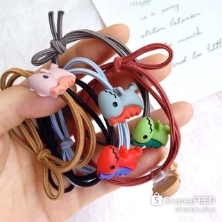 Dây cột tóc, dây buộc tóc khủng long