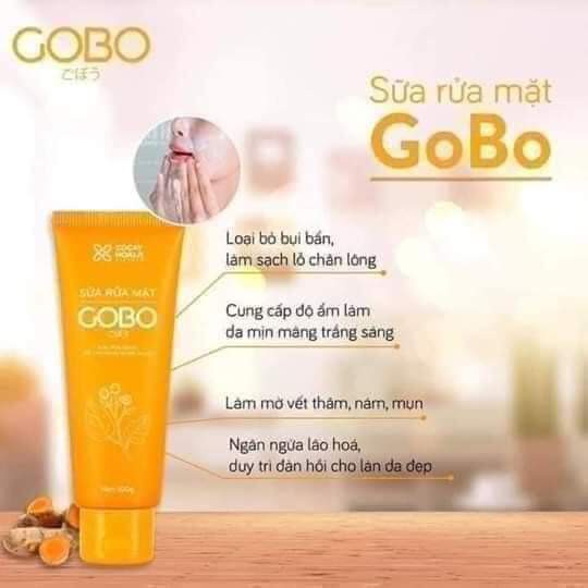 SỮA RỬA MẶT GOBO COCAYHOALA LÀM SẠCH SÂU, KHÔNG GÂY KÍCH ỨNG