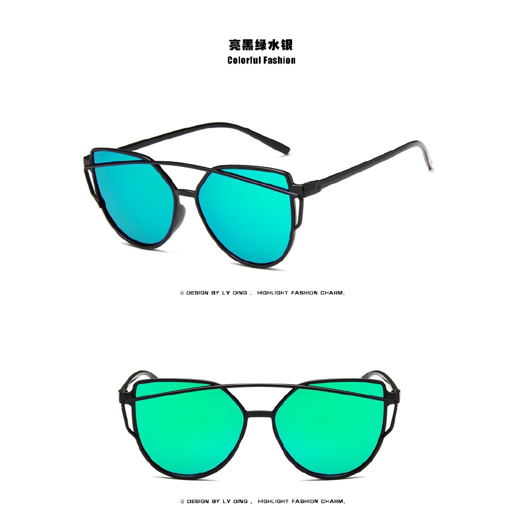 Kính mát SAMJUNE mắt mèo thời trang cho nữ