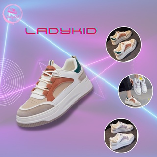 Giày nữ ,giày thể thao nữ chất liệu da mềm ladykid 68816