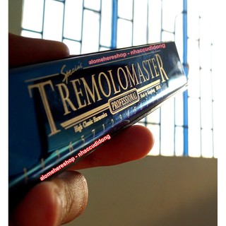 Kèn Harmonica Kongsheng Tremolo Master 24 lỗ key C Xanh Bóng
