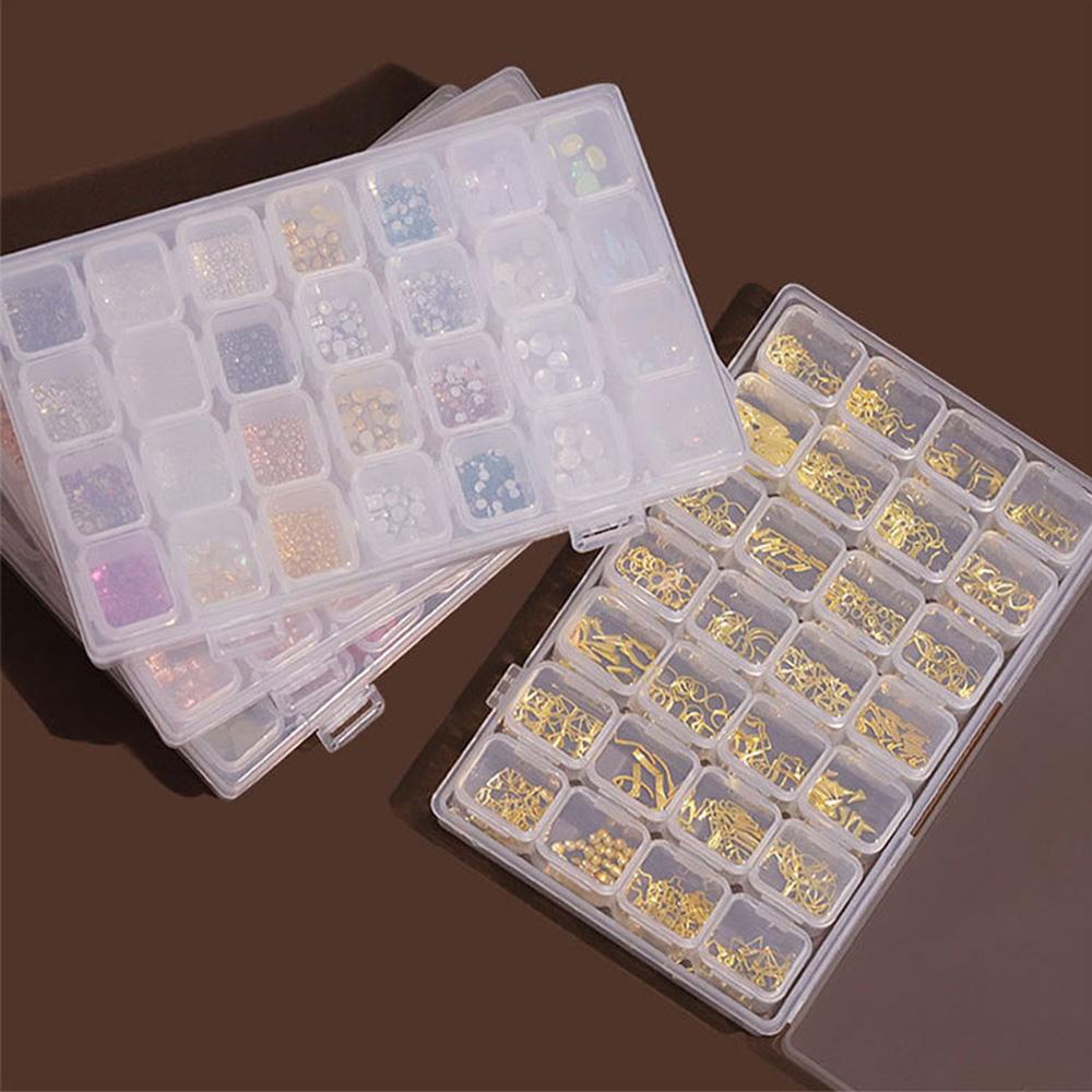 OCEANMAP Hộp Đựng Đồ Trang Sức Hình Vỏ Sò Đính Đá Lấp Lánh