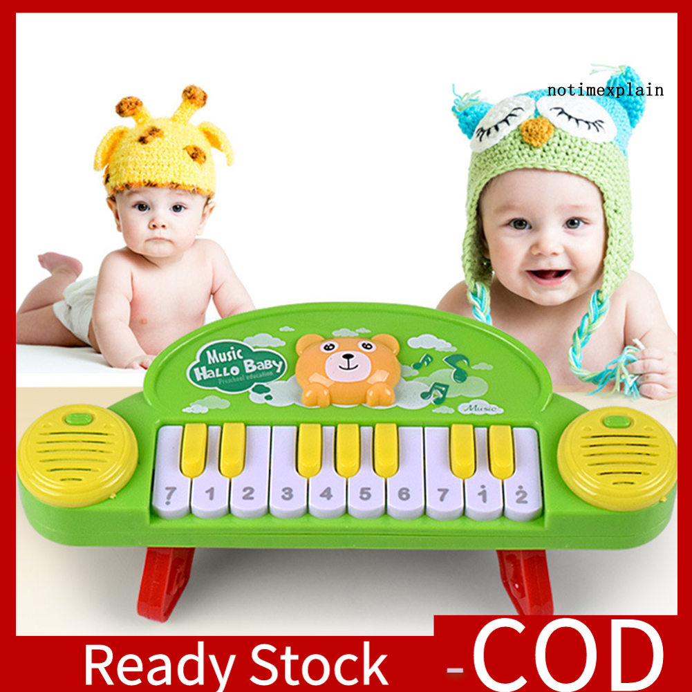 [Ready~] Baby Musical Educational Toy Cartoon Electric Piano Early Learning Kids Gift