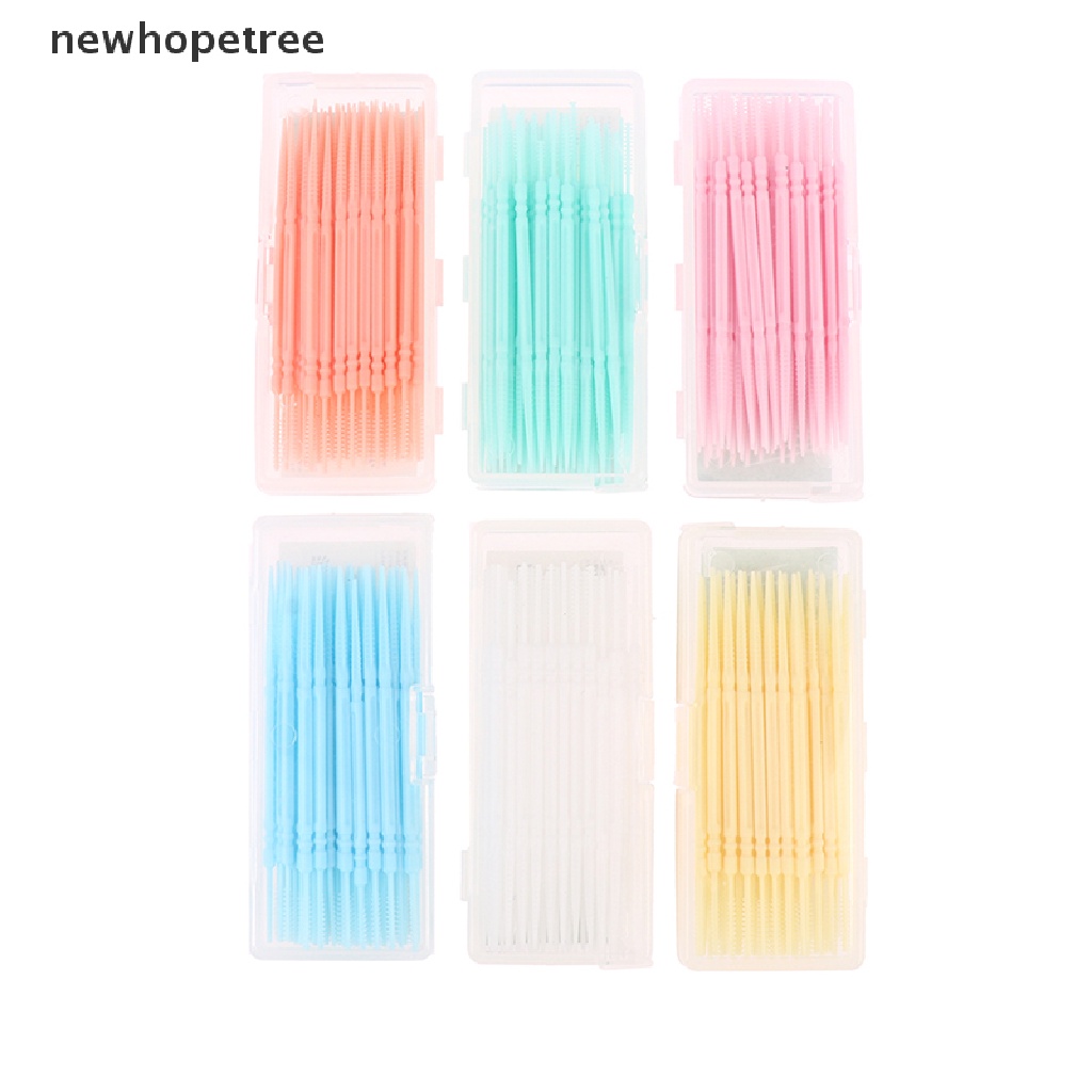 Set 40 Tăm Xỉa Răng Hai Đầu Tiện Dụng