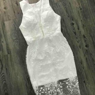 Đầm body ren xịn pha lưới