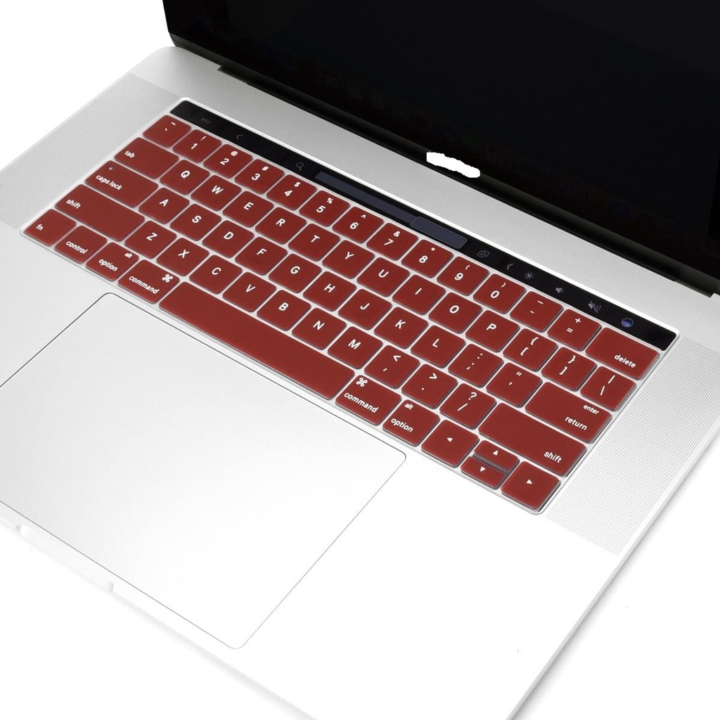 Phủ phím silicon New Macbook Pro 13/15 Touch bar ( 2016 - 2019)