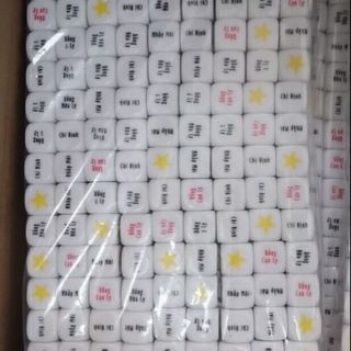 Combo 80viên xí ngầu uống bia, xí ngầu ăn nhậu