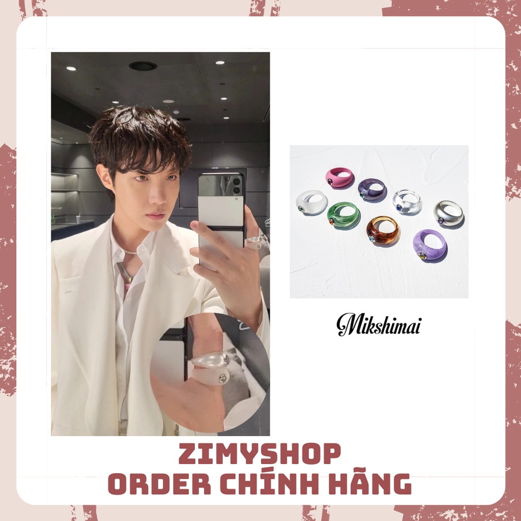 CHÍNH HÃNG NHẪN MIKSHIMAI JHOPE BTS